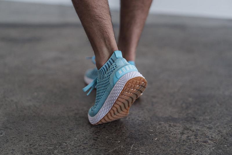 Turquoise Nobull Topaz Knit Runner Men's Running Shoes | CA G1023S